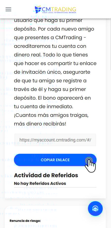 Recomendar a un amigo